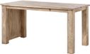 MASSIVMOEBEL24.DE bureau manguier beige bois massif 160x80x80 cm (LxPxH) vernis RAILWAY #3004