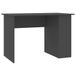 Bureau 110x60x73 cm bois modifié gris