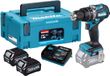 Makita HP002GA202 Perceuse-visseuse à percussion - 40V - Incl. 2x 2.0Ah batteries & chargeur