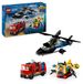 LEGO Kits 3-en-1 avec un hélicoptère, un camion de pompiers et un sous-marin