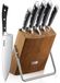 Set de 6 couteaux de cuisine professionnels avec bloc