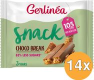 Gerlinea Gerlinéa Low sugar Choco Break Repen 14 x 64.5 gr