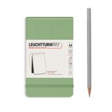 Leuchtturm1917 A6 Pocket Notitieblok Blanco Sage