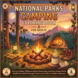 NATIONAL PARKS CAMPING COLORING BOOK FOR ADULTS