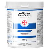 AIESI® Witte Vaseline BP-USP zuivere (Pot 1 kg), Voor medisch, dermatologisch en professioneel gebruik, Made in Italy