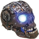 Nobby® - Aquariumdecoratie - Led Schedel - Bruin - 21 x 14 CM
