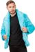 CHAKS - Blauwe bontjas voor volwassenen - Maat M