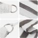 Maison Exclusive Voile d'ombrage rectangulaire 3 x 4 m HDPE gris clair et blanc