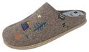 Toni Pons Charlie Heren Pantoffels Vilt Beige - Maat 41