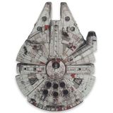 Disney Star Wars Millennium Falcon luchtfoto reliëf metalen bord - Vintage Millennium Falcon wanddecoratie voor thuis