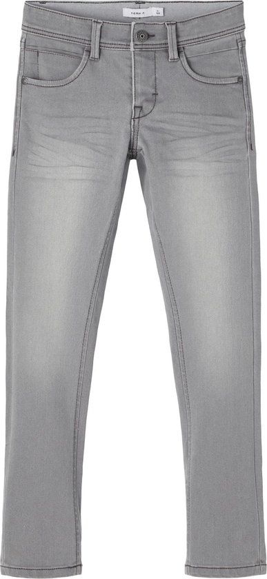 NAME IT NKMSILAS XSLIM JEANS - Jongens Jeans - Maat 146 - Grijs