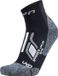 UYN Approach Low Cut Sokken Dames Zwart - Maat 35/36