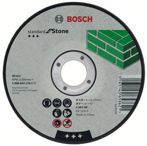 Standard for Stone Cutting Disc Curved 125mm 22.23mm - 2608603174