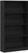 vidaXL Boekenkast 4-laags 80x24x143 cm spaanplaat zwart eikenkleurig