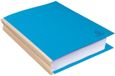 Exacompta 10x ROCK'S Pak van 10 dossiermappen met balg en linnen rug - 320g/m2 - 24x32cm - Blauw