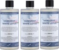Claudius Cosmetics B.V. Handzeep White Lotus 500 ml - set van 3 stuks
