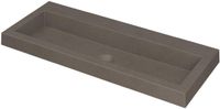 Wastafel INK Dock Quartz Wastafel Zonder Kraangat - 1000x400x60 mm