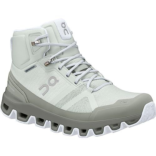 ON Dames Cloudrock WP schoenen, Mineral-kelp, EU 44, grijs