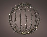 Lumineo LED dancing d48 cm zwart/clr.chang kerstverlichting