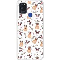 Samsung Galaxy A21S bedrukt siliconen hoesje noel mignon