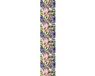 Ambiance Sticker Voorgelijmd vliesbehang - Tropische roze en paarse bloemen - 1 rol van 300x60 cm