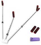 Flexibiliteitstrainer met 3 stangen - Instelbaar 58,8 tot 106 cm - Acier inoxydable