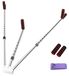 Flexibiliteitstrainer met 3 stangen - Instelbaar 58,8 tot 106 cm - Acier inoxydable