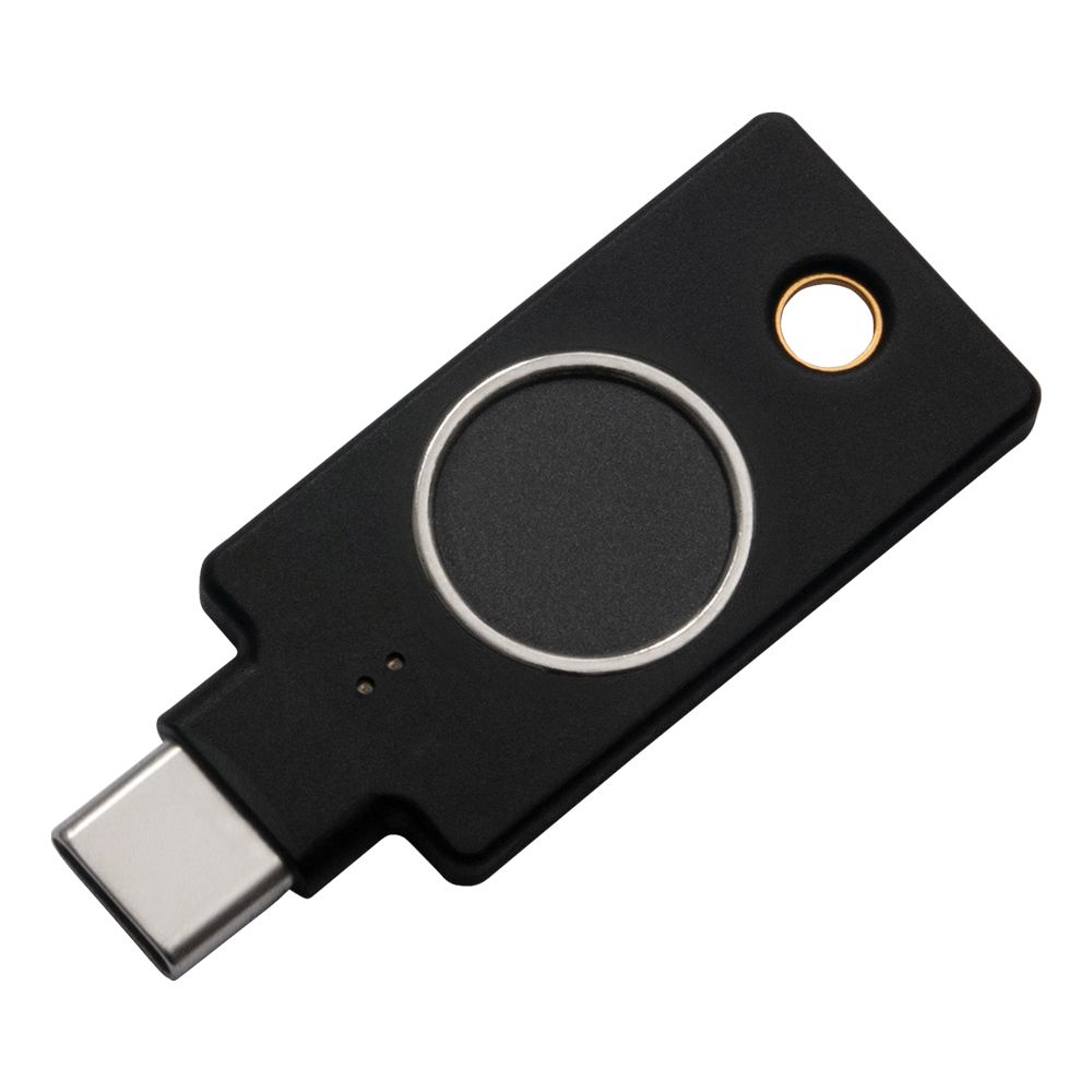 Yubico YubiKey C Bio FIDO Edition - Black - USB