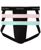 Calvin Klein Heren Jockstrap Icon Cotton Pride Effen Aansluitend 95% katoen, 5% elastaan