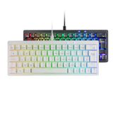 Mars Gaming MKMINIPRO Toetsenbord Gamen USB Frans Wit