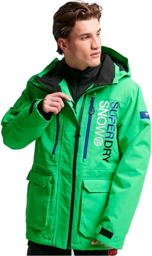 Superdry Ski Ultimate Rescue Jasje Groen S Man