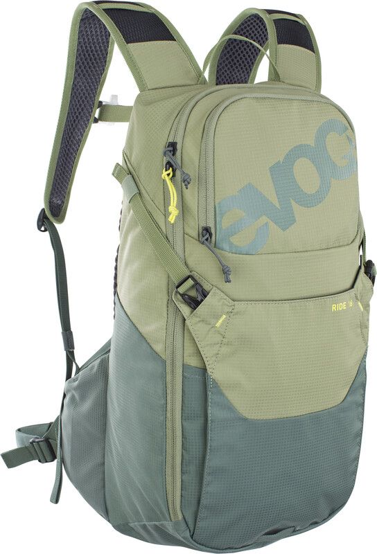 EVOC Ride 16 Backpack - light olive/olive - Polyamide - Groen