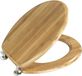 Wenko Toiletbril - Bamboe - Kunststof - 40 cm