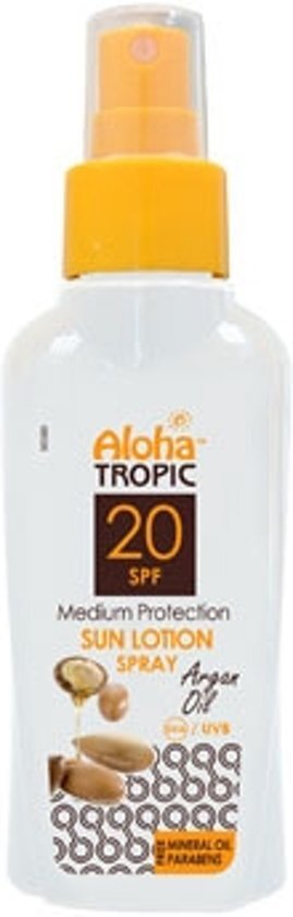 Aloha Tropic Zon Lotion Arganolie *Micro* SPF20 100ml