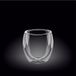 Wilmax WL-888761/A Dubbelwandig Glazen, 250 ml Capaciteit