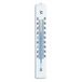 TFA Dostmann Analog Indoor/Outdoor Thermometer Plastic 18cm White