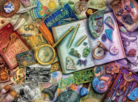 Ravensburger Archaeologist's Office Puzzel - 500 Stukjes