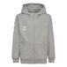 Hummel hmlGO 2.0 Chevron Zip Hoodie Kids, grijs gemêleerd, 152