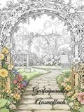 Gartenparadies – Ausmalbuch für Erwachsene: 50 detailreiche Gartenlandschaften zum Entspannen, Kreativsein und Abschalten