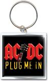Rock Off AC/DC - Plug Me In Sleutelhanger - Multicolours