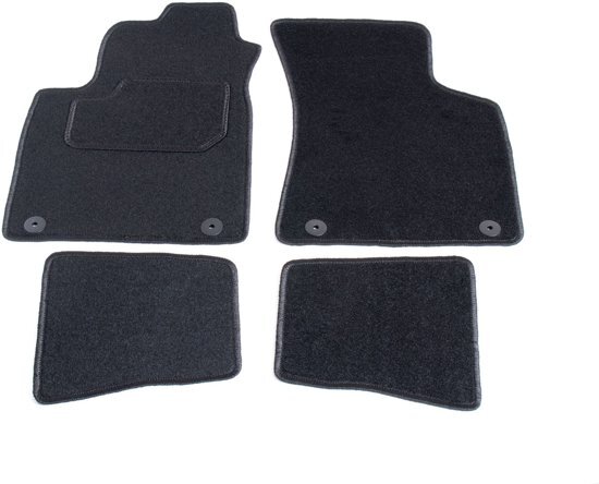 Cargoods Automatten op maat - zwart stof - geschikt voor Audi TT 8N 1998-2006