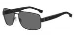 Boss BOSS 1761/S Matte Black/Grey Polarized Sunglasses