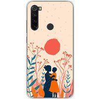 Xiaomi Siliconen hoesje compatibel met Xiaomi Redmi Note 8T Breath of Tenderness