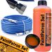 Rosfix Set de tuyau Airless pour pulvérisateur de peinture - 30 m TPU, 228 bar - 1 L d'agent d'entretien et de nettoyage