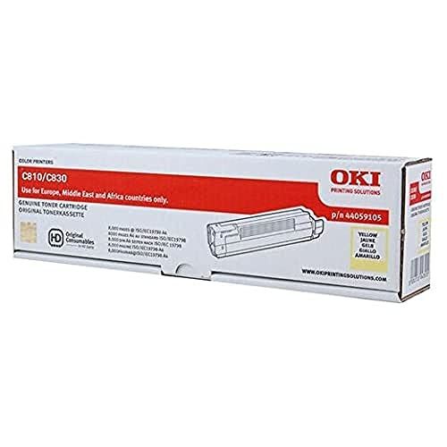Oki 44059166 MC851/MC861 tonercartridge - Geel