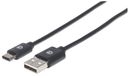 MANHATTAN 354929 Câble USB Noir 2m