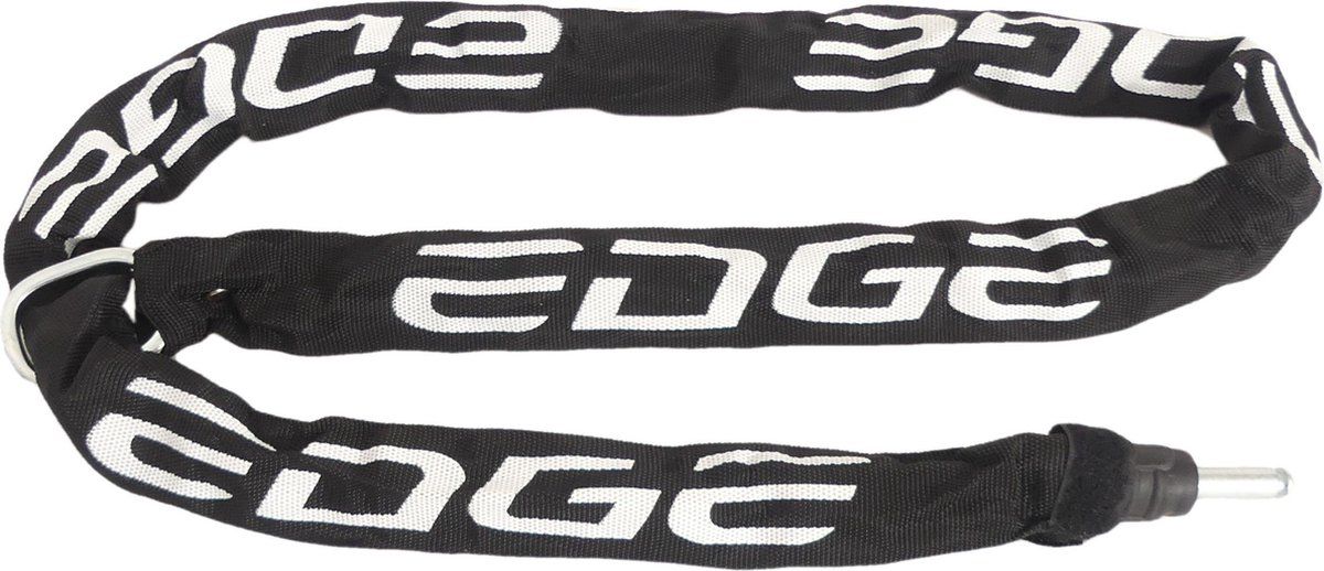 EDGE Insteekketting 140cm met zwarte nylonhoes