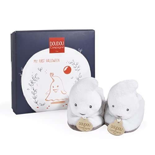 Doudou et Compagnie (DOUF1) Doudou et Compagnie DC3890 Pantoffels, geest