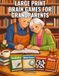 Large Print Brain Games for Grandparents: 75 Mixed Large Print Puzzles With Full Solutions — Word Search, Sudoku, Mazes & More
