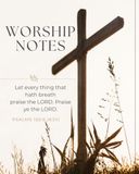 Worship Worship notebook